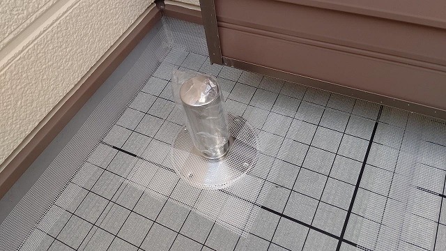 脱気筒設置の様子